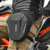 Motowolf Leg Bag front view with compartments
