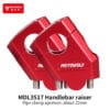 Motowolf Handlebar Riser used on modified bike