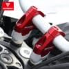 Motowolf Handlebar Riser clamp detail