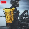 Motowolf Waterproof Backpack side compartments