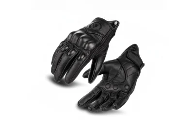 Motowolf Full Finger Goatskin Leather Gloves For Motorcycle Riding