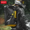 Motowolf Travel Bag reflective safety strip
