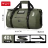 Motowolf Travel Bag top view