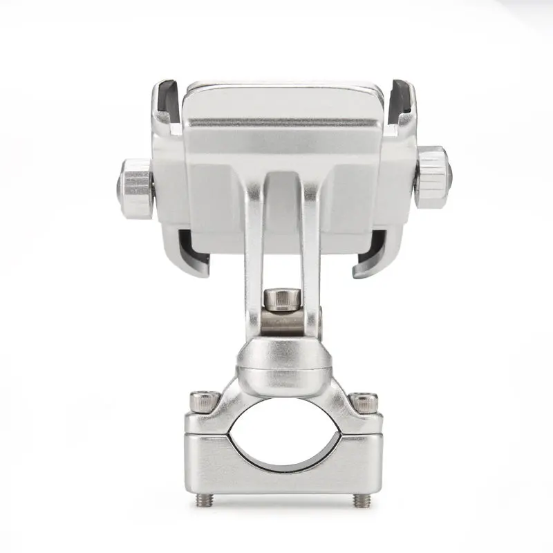 Motowolf Aluminium Mobile Holder – Adjustable Metal Phone Mount for Motorcycle 6 Motowolf motorcycle phone holder riding use