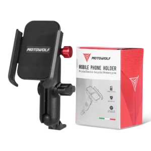 Motowolf Mobile Holder on Motorcycle