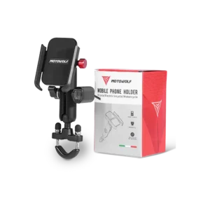 Motowolf Mobile Holder on Motorcycle