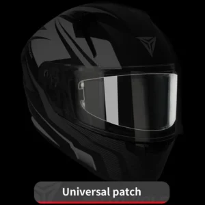 Motowolf Helmet Sticker front view