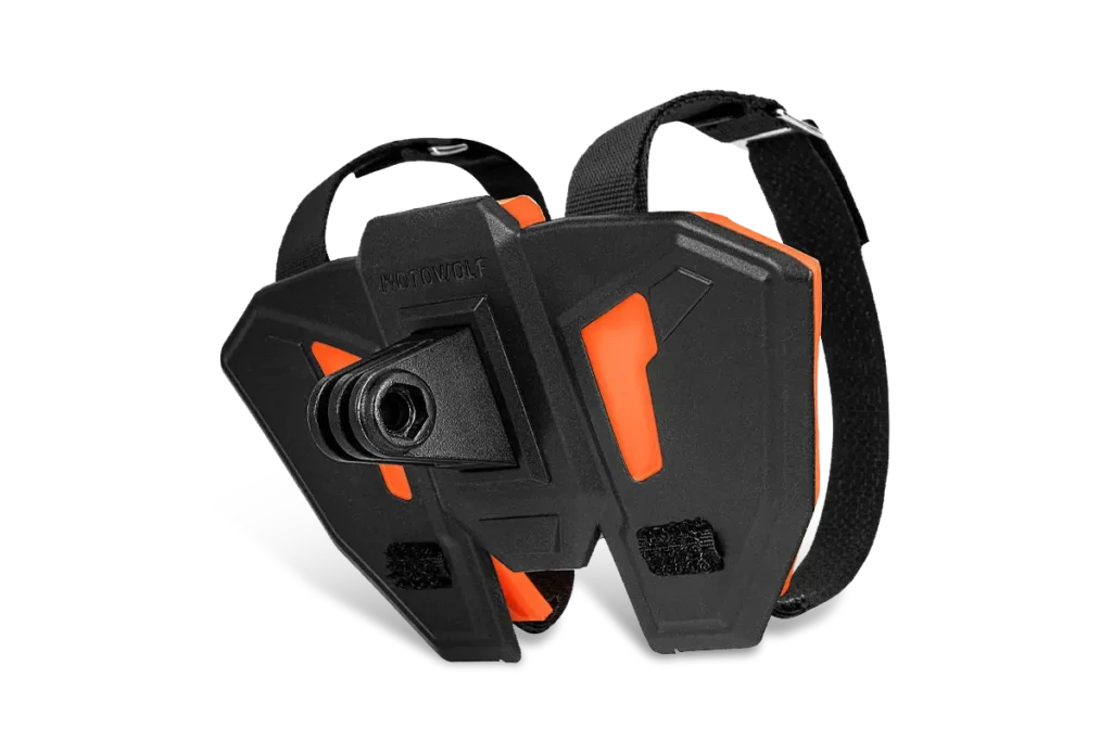 Motowolf Chin Camera Mount for Outdoor Cycling – Secure Helmet Mount for Action Cameras