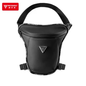 Motowolf Motorcycle Leg Bag ergonomic and adjustable fit