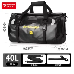 Motowolf Travel Bag side view