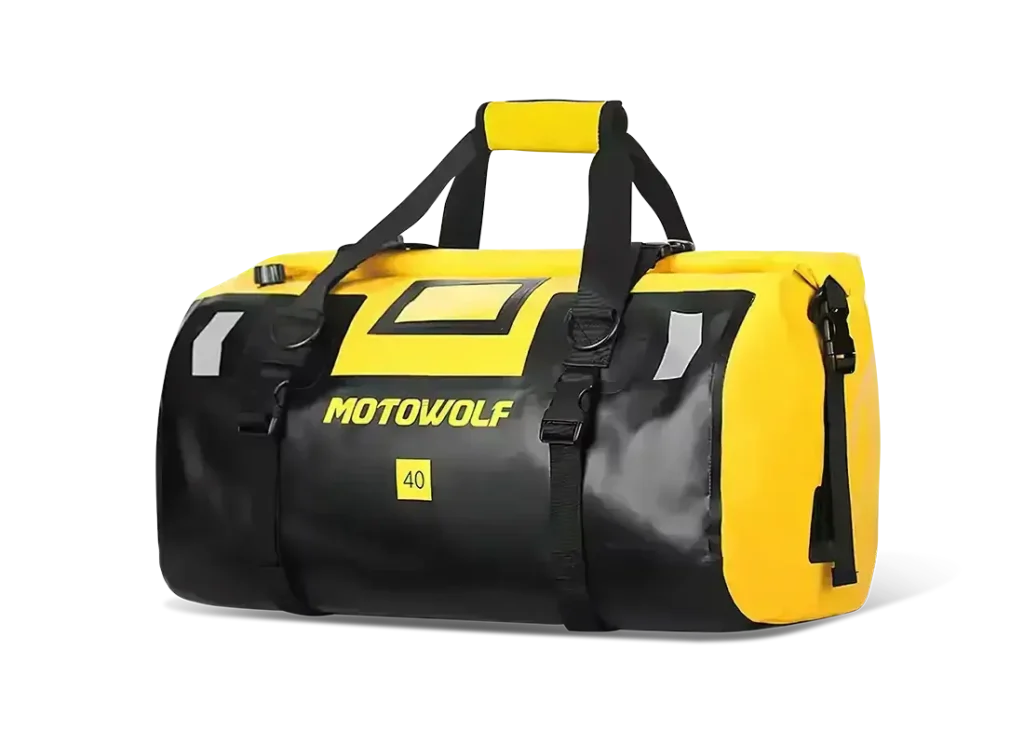 Motowolf Saddle Bag + Tail Bag 40L Combo – Waterproof Motorcycle Luggage Set 4 Motowolf Travel Bag 40L Waterproof Motorcycle Outdoor Bag