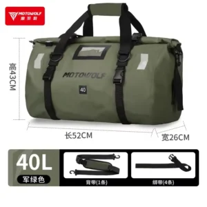 Motowolf Travel Bag top view