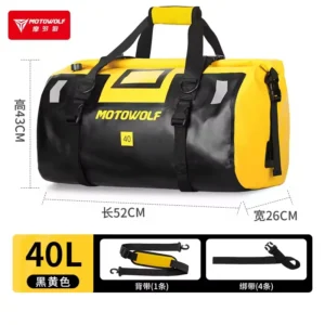 Motowolf Travel Bag backpack style