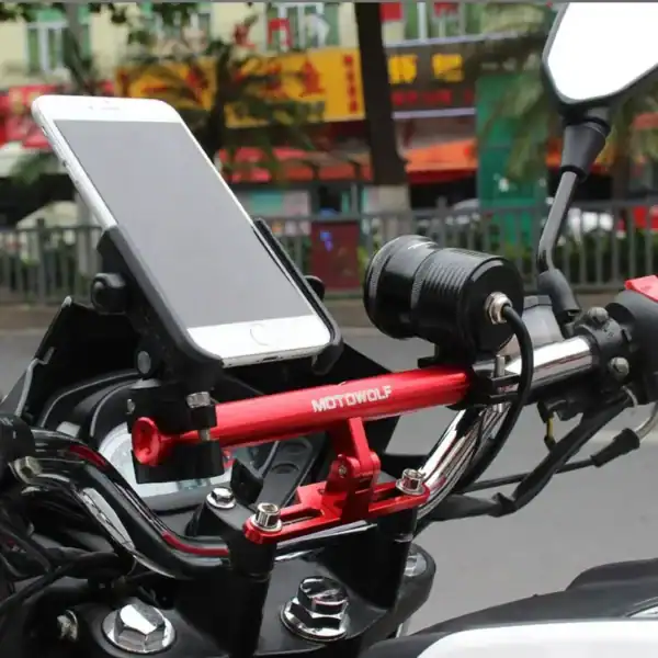 Motowolf Aluminum Alloy Front Modified Support side view