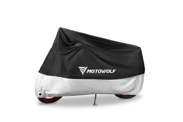 MOTOWOLF Waterproof Motorcycle Cover – All-Season Universal Bike Protection 1 MOTOWOLF Motorcycle Waterproof Cover