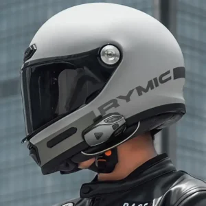 Motowolf Bluetooth Helmet Headset close-up view