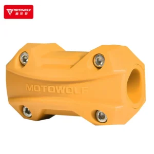 Motowolf crash bar bumper block front view
