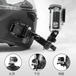 MOTOWOLF Camera Mount Helmet Bracket 360°