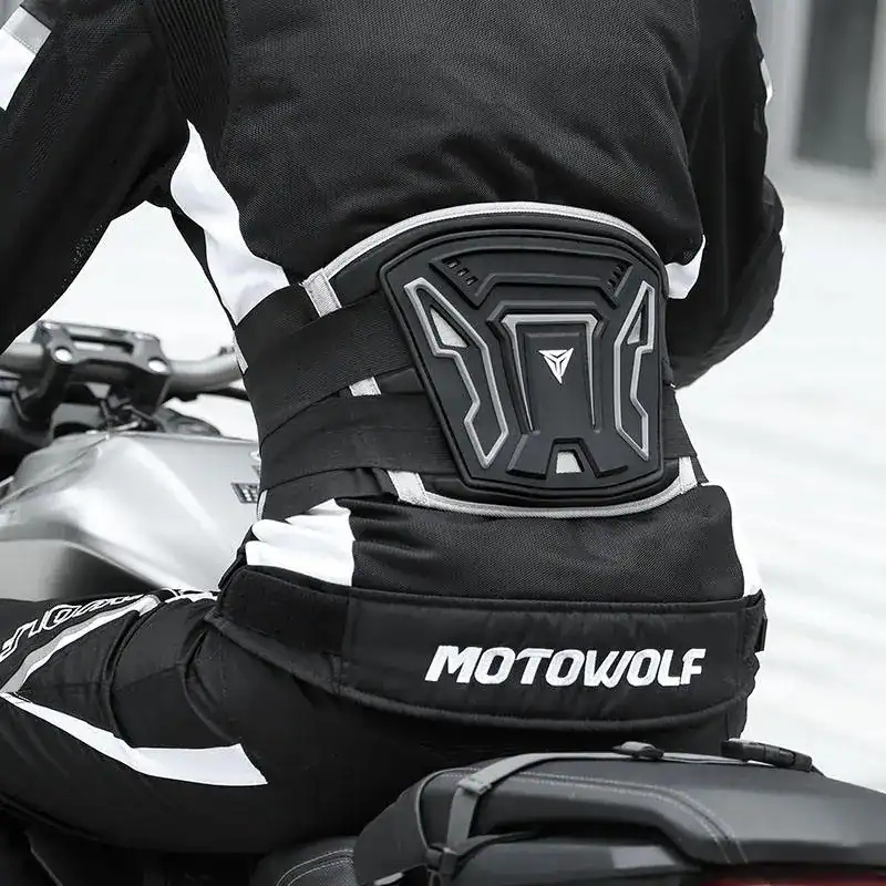 MOTOWOLF Protective Belt — Motorcycle Riding Waist Protection Belt 3 Riding Waist Belt Brand Logo