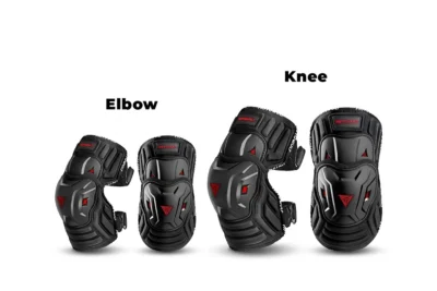 MOTOWOLF Knee and Elbow Gourd – Motorcycle Knee & Elbow Hard Shell Protector