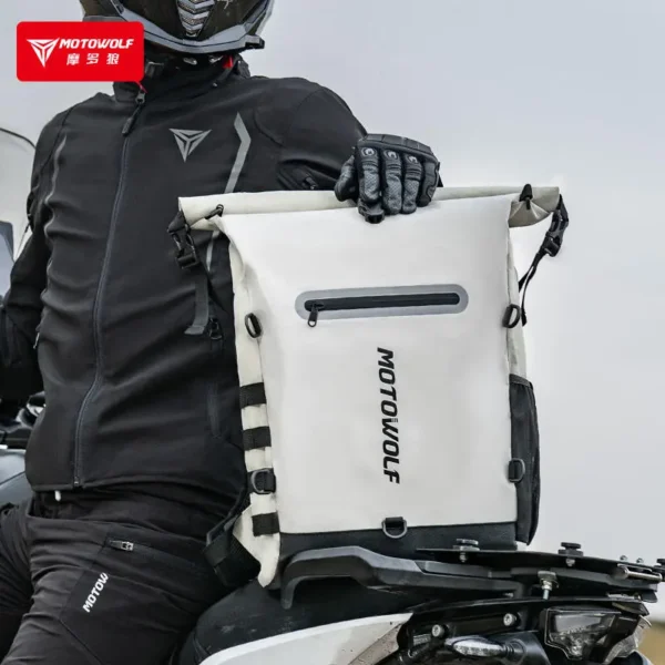 MOTOWOLF Backpack MB3 Reflective Safety Stickers