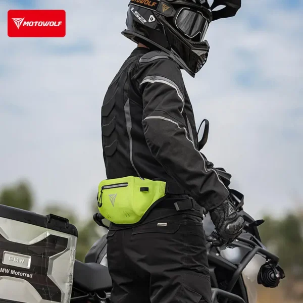 MOTOWOLF Cross Body Bag worn as a waist and drop leg bag