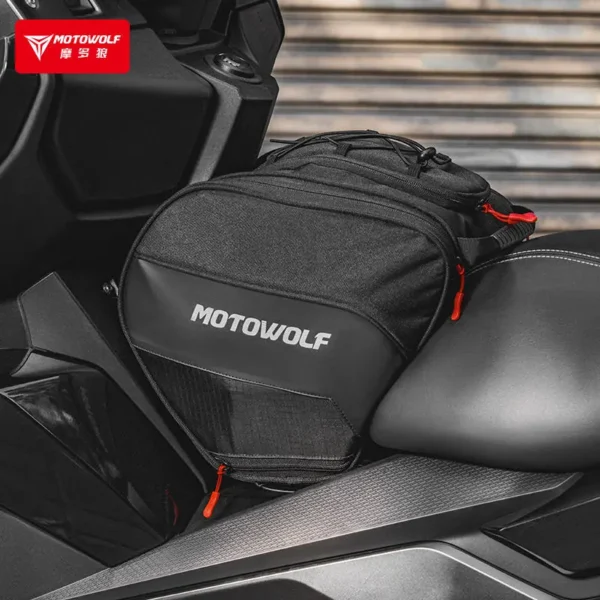 motowolf scooter front bag riding gear