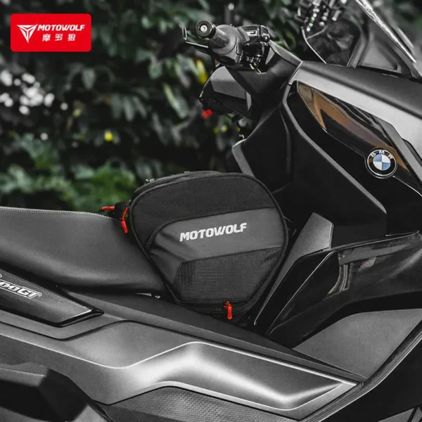 motowolf motorcycle hanging storage bag