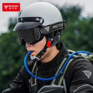 21L Capacity MOTOWOLF Backpack MB3 Open Compartment