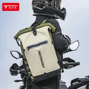 Side view of MOTOWOLF Backpack MB3 Riding Gear