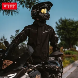 MOTOWOLF raincoat motorcycle waterproof jacket