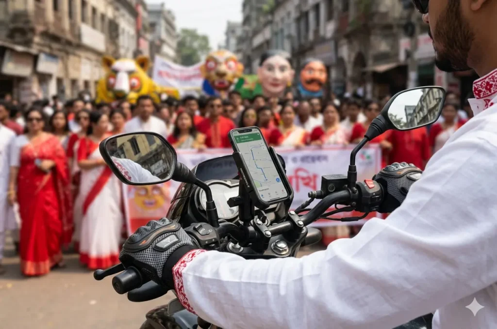 পহেলা বৈশাখ ১৪৩৩: বাইকারদের জন্য নতুন সাজ, নতুন সফর এবং সর্বোচ্চ নিরাপত্তা! 3 Gemini Generated Image 52sku352sku352sk