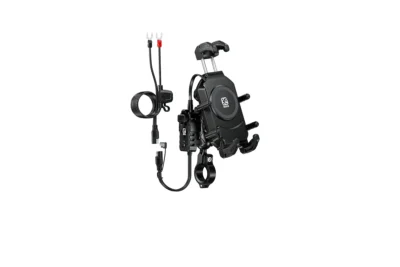 KEWIG Charger Mobile Holder – Motorcycle Phone Mount with 15W Wireless & 36W USB-C Fast Charge