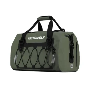 Motowolf Tail Bag MB4 reflective strips for night riding