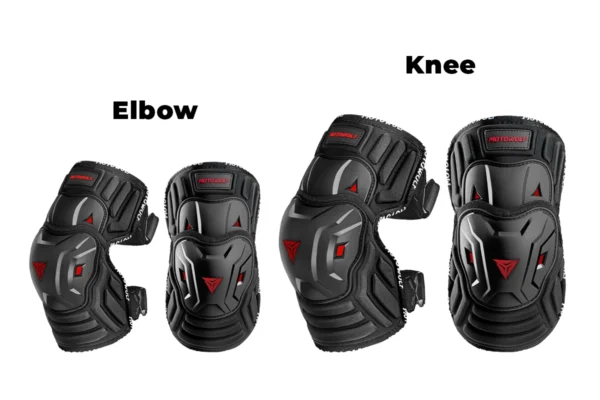 MOTOWOLF Knee and Elbow Gourd 4-piece motorcycle protective armor set