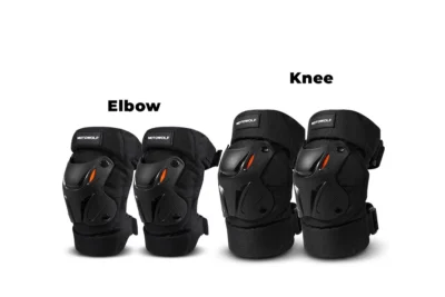 MOTOWOLF Knee and Elbow Guard – Premium Motorcycle Protective Armor Set