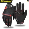 Once Again Full Finger Riding Gloves MG02 premium black summer motorcycle armor