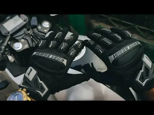 Measurement and sizing instruction chart for Once Again MG02 gloves
