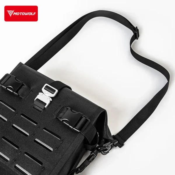 Motowolf Bumper Bag – Waterproof Motorcycle Crash Bar Storage 3 Motowolf Bumper Bag Tool Capacity
