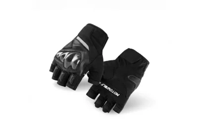 Motowolf Half Finger Leather Gloves – Retro Summer Riding Gear