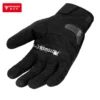 Anti-slip textured palm grip on Motowolf Leather Motorcycle Gloves
