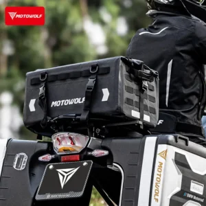 Motowolf MB9 Tail Bag Side Profile