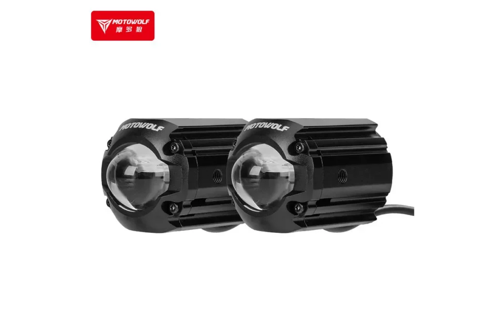 Motowolf Fog Light – L2 Mini LED Auxiliary Spotlight 1 Motowolf Motorcycle LED Fog Light