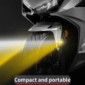 Motowolf Fog Light Aluminum Heatsink