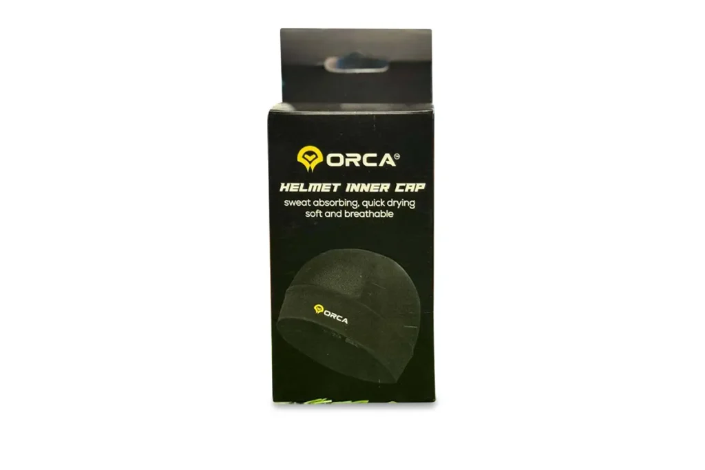 Orca Motorcycle Cap Flatlock Stitching